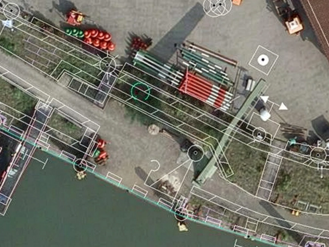 DGM-W. Digitale Bundeswasserstraßenkarte 1:2.000 (DBWK2) aus stereophotogrammetrischer Luftbildvermessung